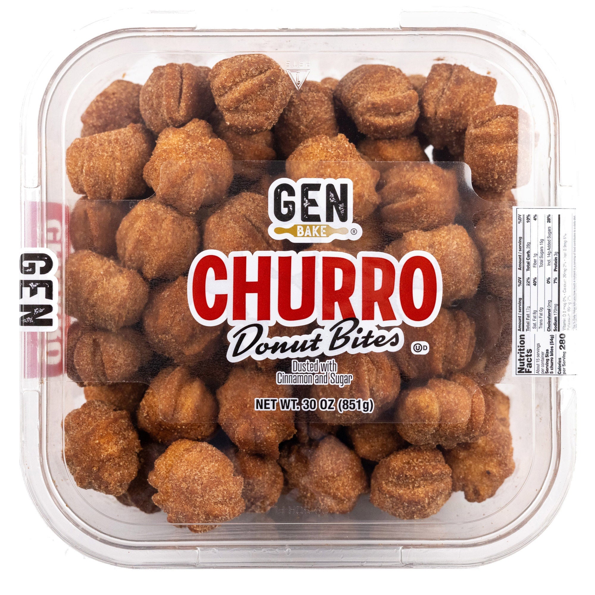 Gen Bake Churro Donut Bites, 30 oz