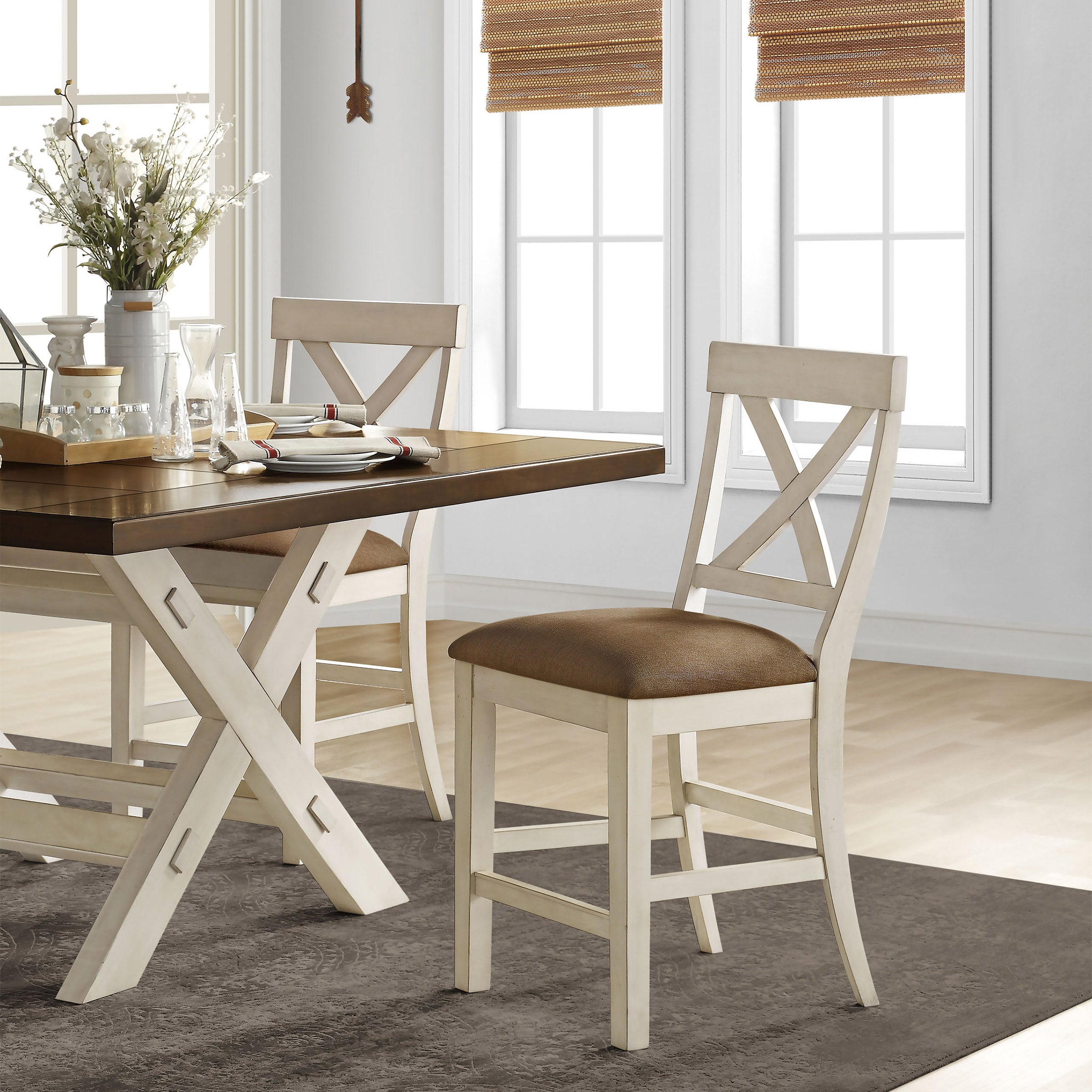 Stefan 9-piece Counter Height Dining Set