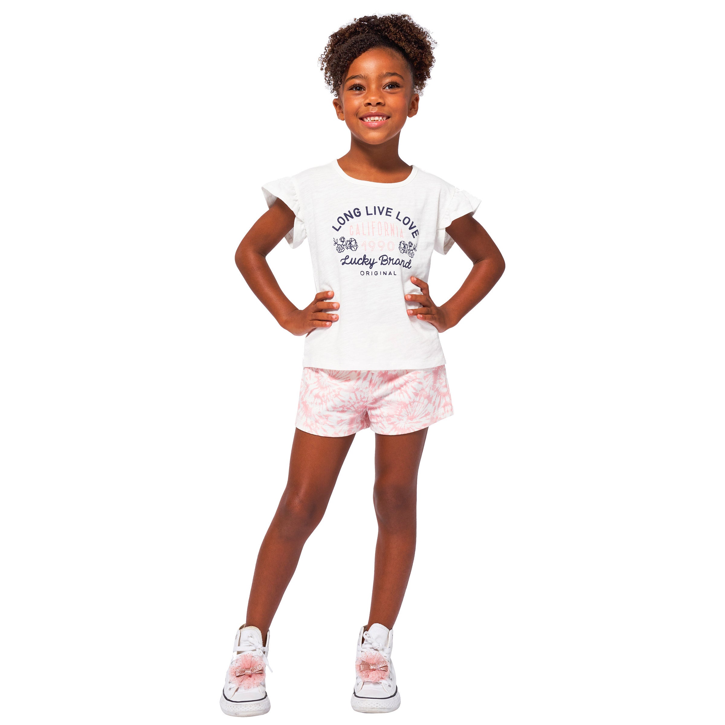 Lucky Kids' 2-piece Set, Pink