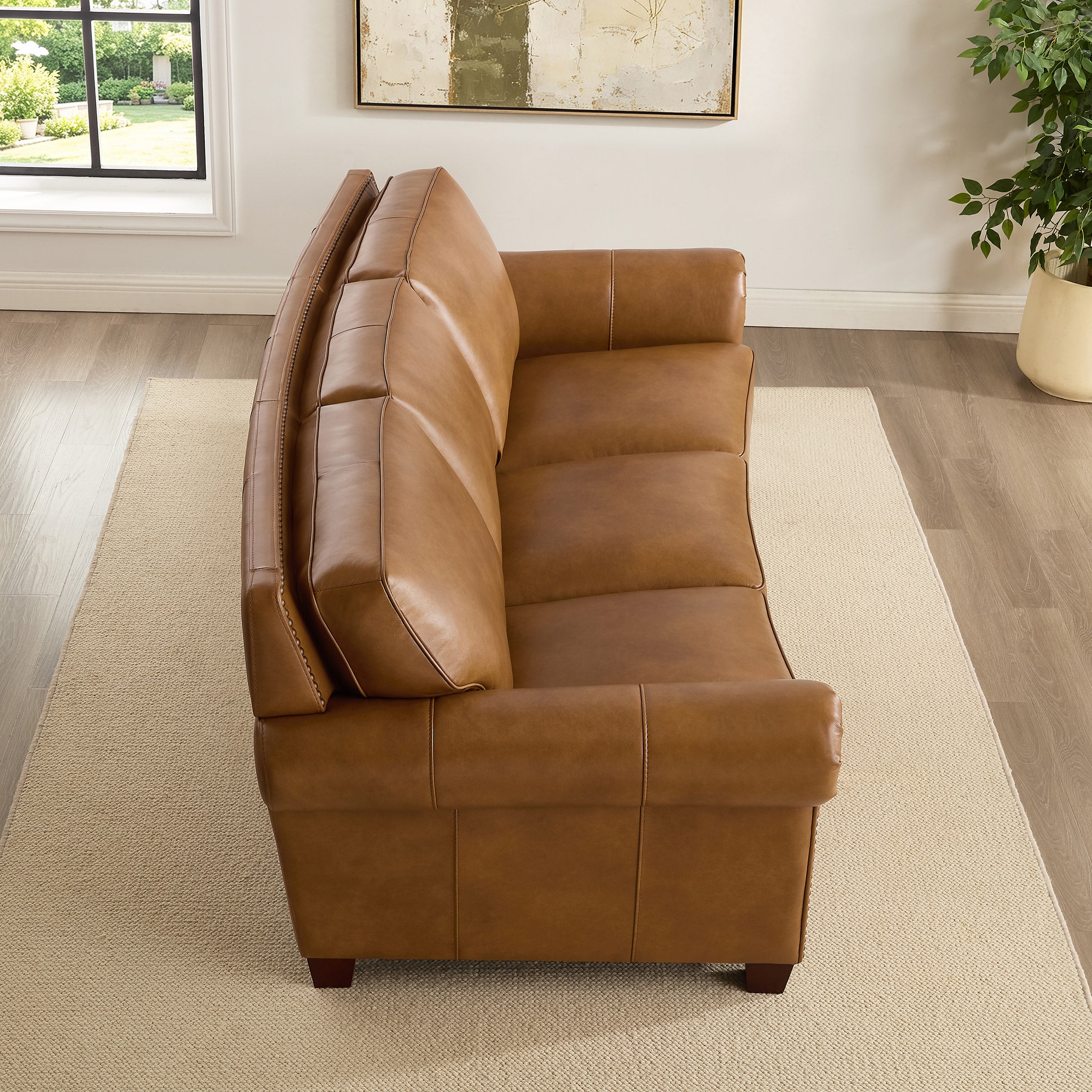 Trinidad Top Grain Leather Sofa