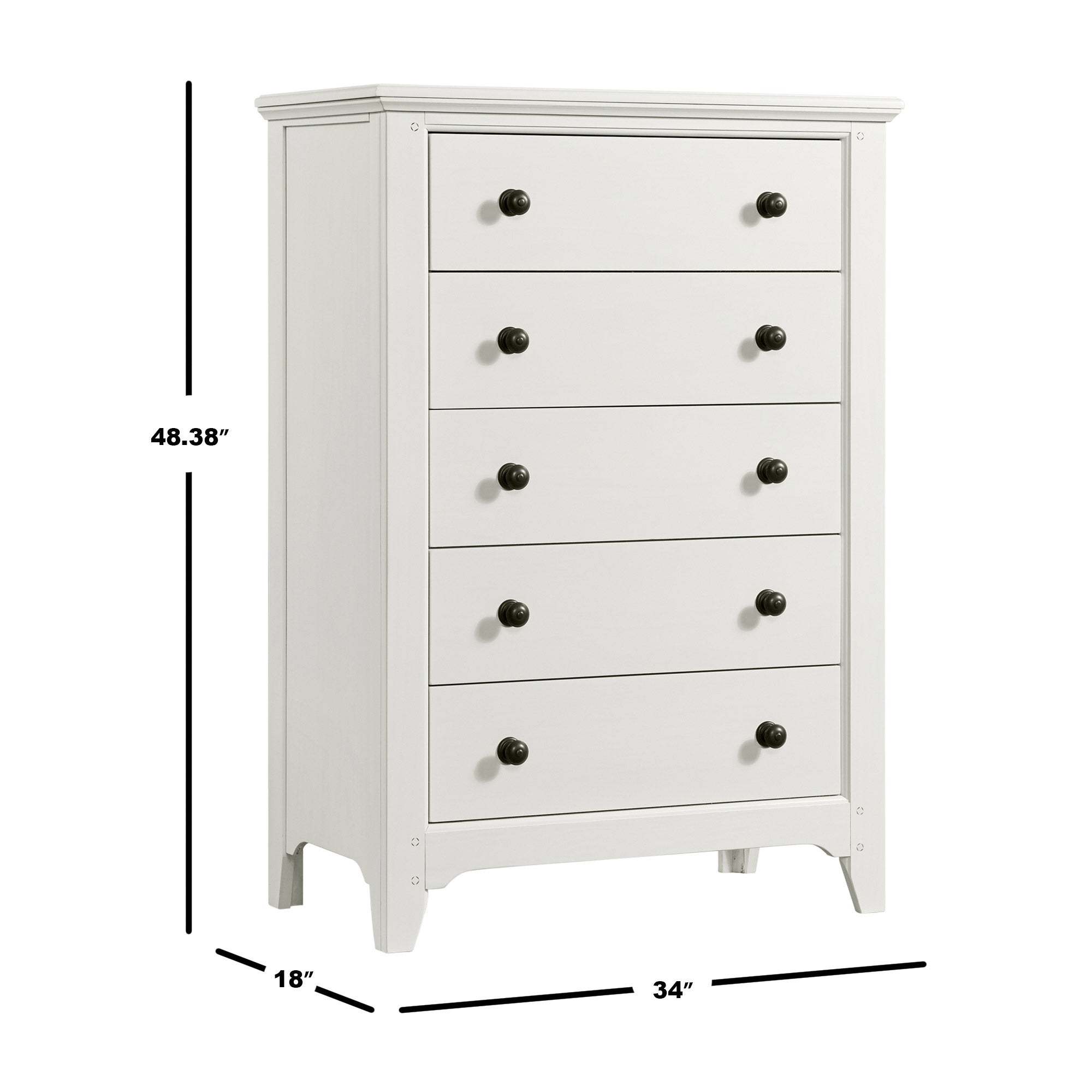 Imagio Home Furniture Durango 3 Piece Twin Bunk Set