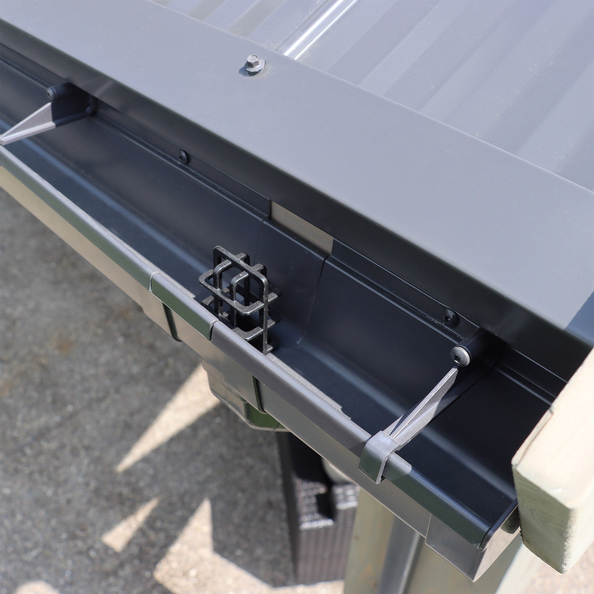 16' x 14' Timber Pavilion Rain Gutter Kit
