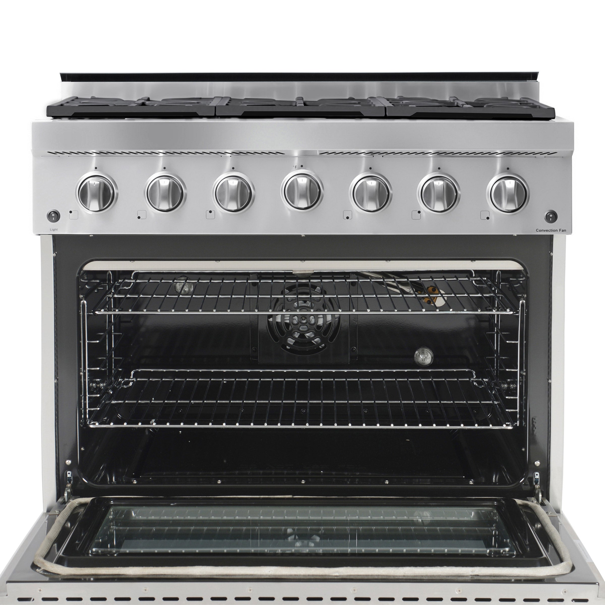 NXR 36 Inch. Freestanding GAS Range with Convection Fan