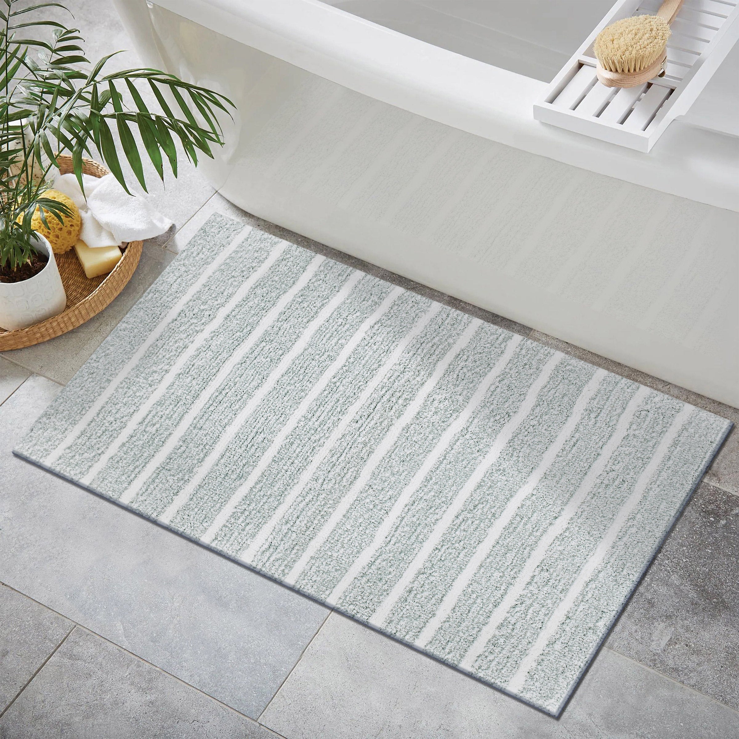 Devgiri Stripe Bath Runner