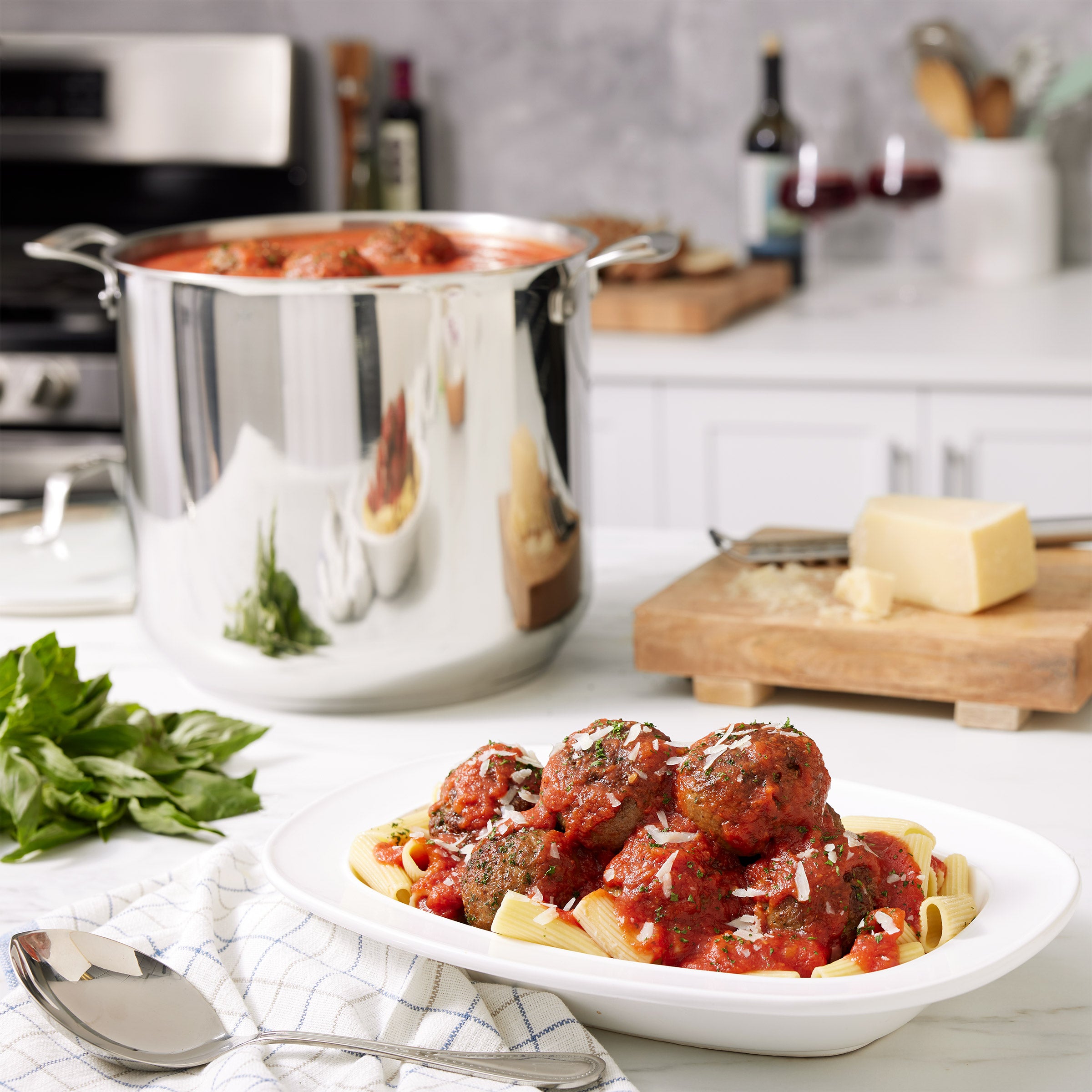 T-fal 16-Quart Stainless Steel Stock Pot