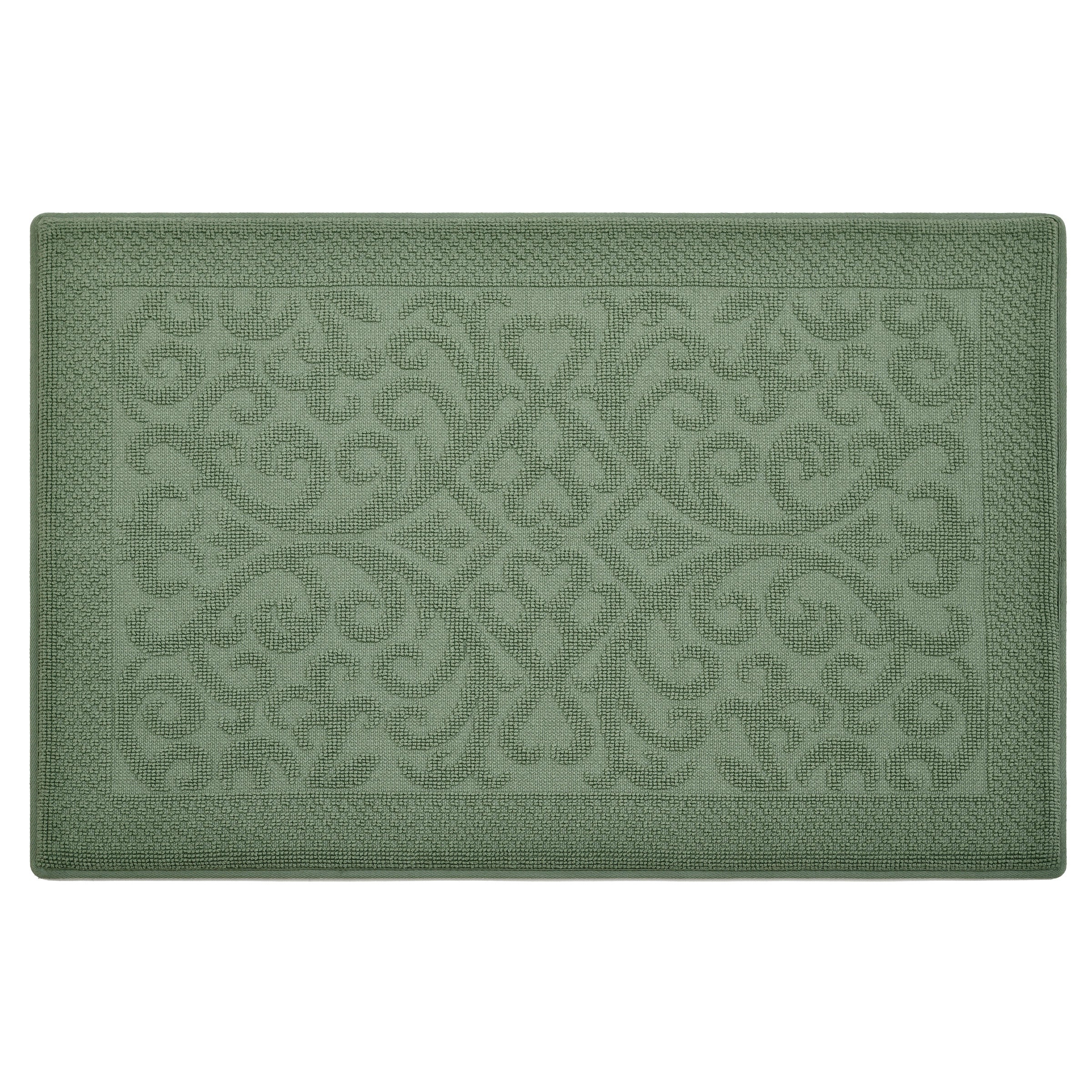 Scroll Foam Bath Mat