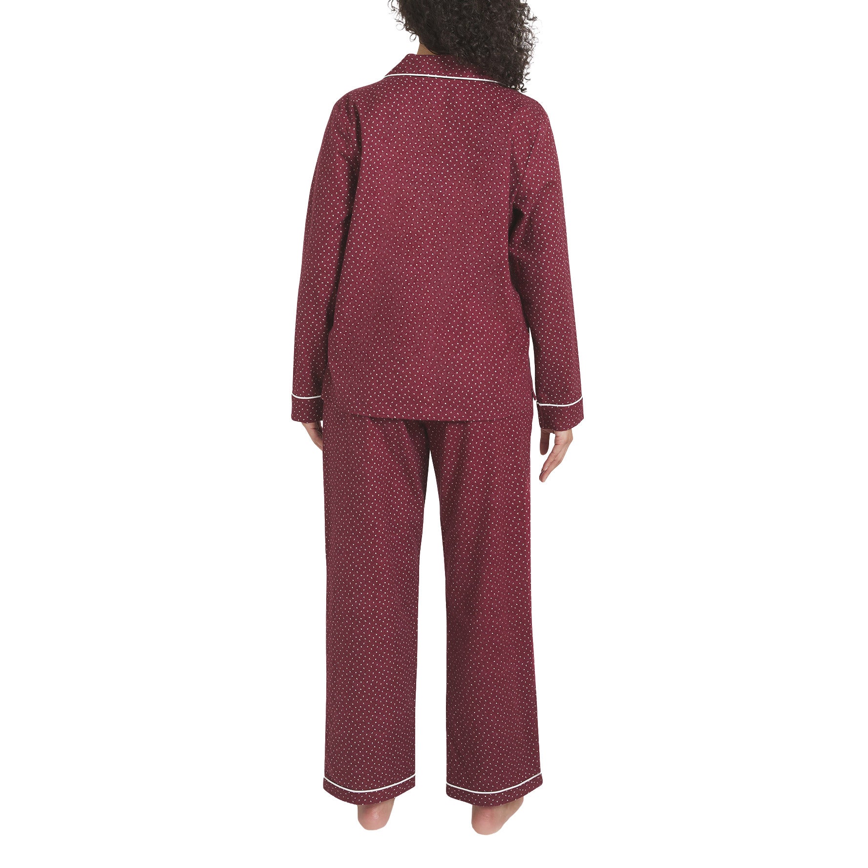 Lands' End Women's 2-piece Cotton Flannel Pajama Set