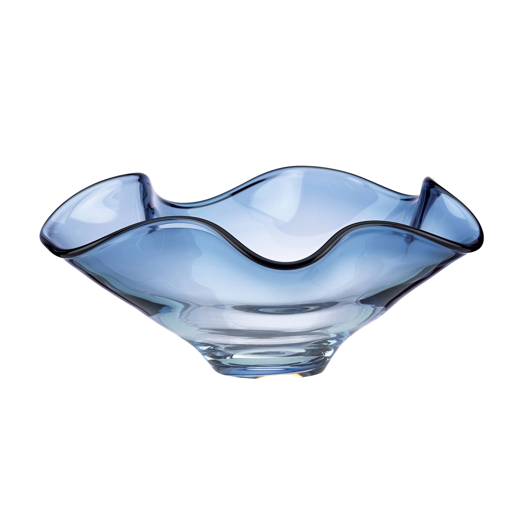 Lenox Organics Wave Crystal Low Bowl